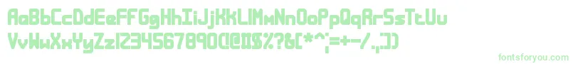 BandwidthBandlessBrk Font – Green Fonts