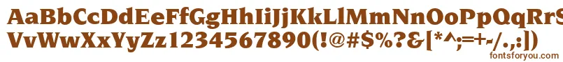 NavarroUltraRegular Font – Brown Fonts