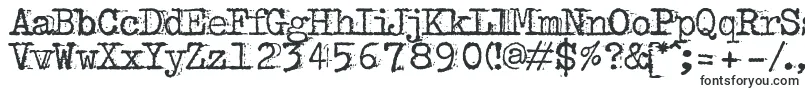 Bulkeyrefuse-fontti – fontit suunnittelijoille