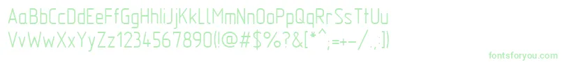 Gost2.304TypeA Font – Green Fonts