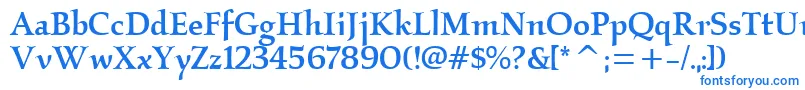 KallosmditcTtMedium Font – Blue Fonts