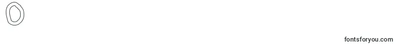 Thickerthanol Font – Fonts for Digit 0