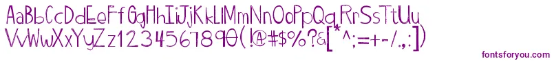 Twiggypopscratch Font – Purple Fonts