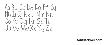 Обзор шрифта Twiggypopscratch