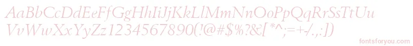 BestsellerItalic Font – Pink Fonts