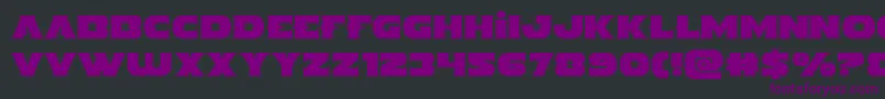 Indigodemon Font – Purple Fonts on Black Background