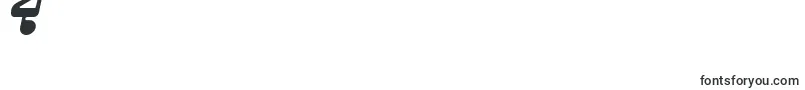 Sequentialsans-Schriftart – Schriften für die Ziffer 4