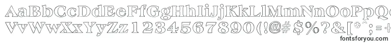 AmphionOutline Font – Fonts for Adobe Acrobat