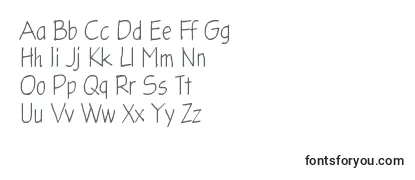Review of the Glingzerminator Font