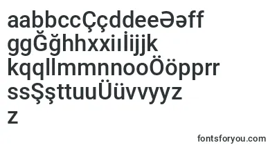Qlumpy font – azerbaijani Fonts