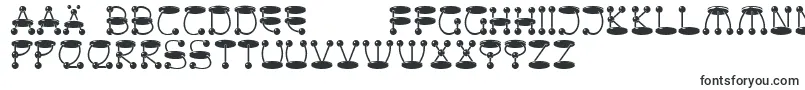 フォントAtomicPicnic – マケドニア文字
