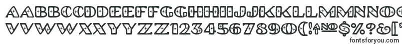 Platinum Hub Caps Polished-Schriftart – Graphit-Schriftarten