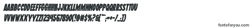 Шрифт Wolfbrothersboldital – художественные шрифты