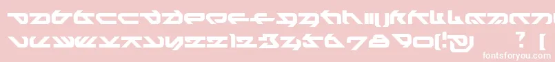 フォントHeikoNormal – ピンクの背景に白い文字