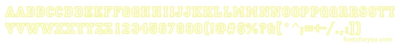 AllstarRegular Font – Yellow Fonts