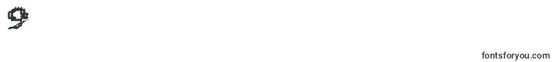 フォントHeats586 – フォント数字9