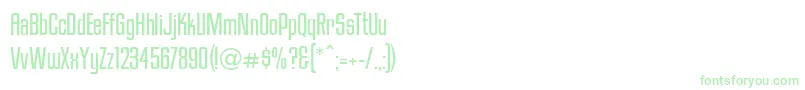 HousegothicLightone Font – Green Fonts