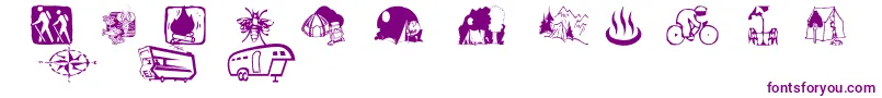 Aez-Schriftart – Violette Schriften