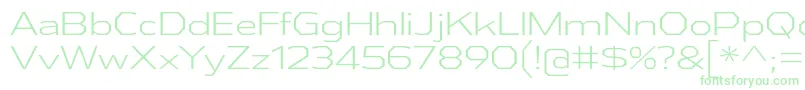 AthabascaExLt Font – Green Fonts