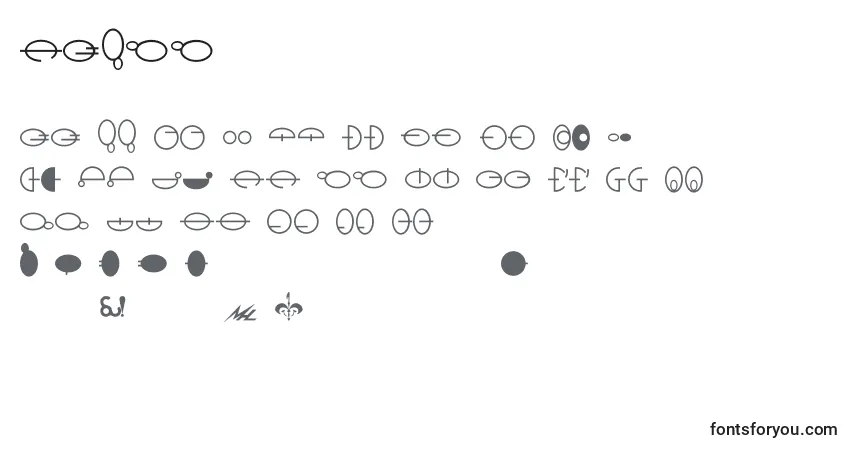 Schriftart Naboo – Alphabet, Zahlen, spezielle Symbole
