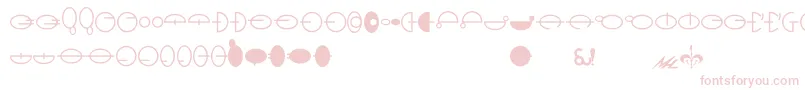 Naboo Font – Pink Fonts on White Background