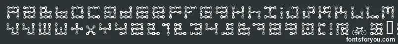 FkChain Font – White Fonts