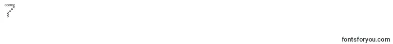 DotsAllForNowOpenJl-Schriftart – Schriften für die Ziffer 7