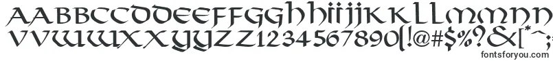 Шрифт Viking – кельтские шрифты