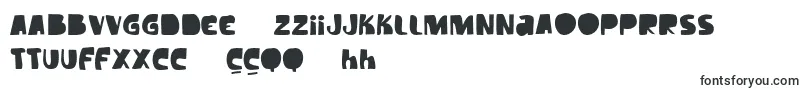 Czcionka Vtkstilt – uzbeckie czcionki