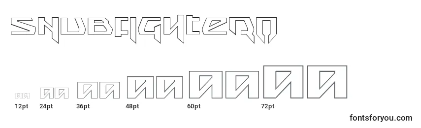 Snubfightero Font Sizes
