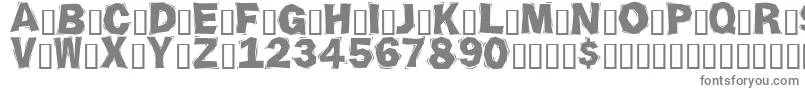 Ornate2-Schriftart – Graue Schriften