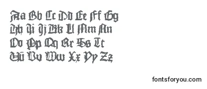 Шрифт Monkswriting