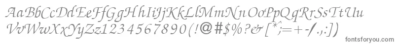 ZabriskiescriptItalic Font – Gray Fonts