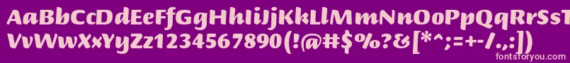 More about BriemscriptstdUltra Font BriemscriptstdUltra Font – Pink Fonts on Purple Background