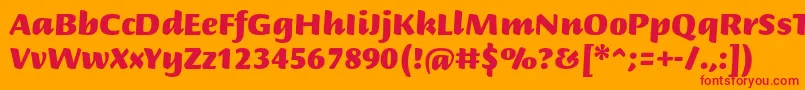 Подробнее о шрифте BriemscriptstdUltra Шрифт BriemscriptstdUltra – красные шрифты на оранжевом фоне