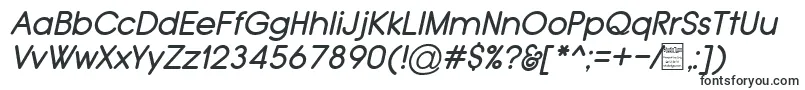 TypoGroteskRoundedItalicDemo-Schriftart – Schriften für Xiaomi