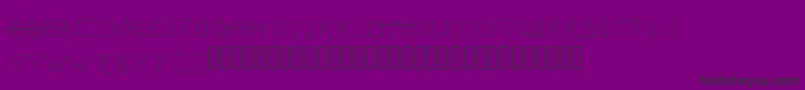 FancyTattooScript-fontti – mustat fontit violetilla taustalla