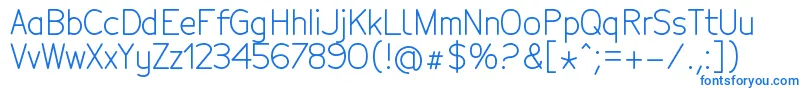 TecnicoRegular Font – Blue Fonts