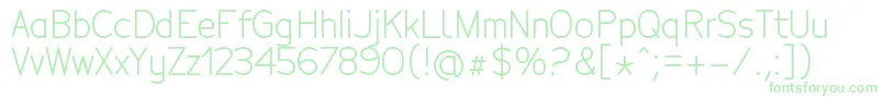 TecnicoRegular Font – Green Fonts