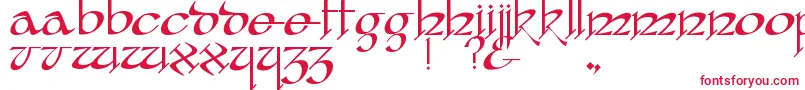 YafitRegular Font – Red Fonts