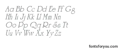 ARomanusItalic-fontti