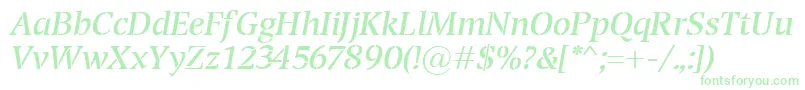 TransportItalic Font – Green Fonts