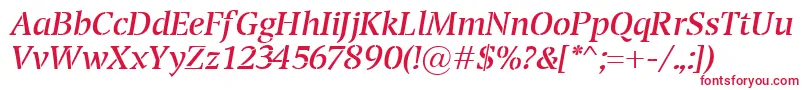 TransportItalic Font – Red Fonts