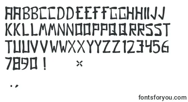  Gomo font