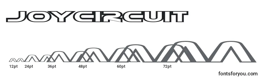 JoyCircuit Font Sizes