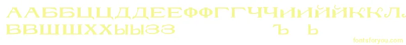 RusskijmodernRegular Font – Yellow Fonts