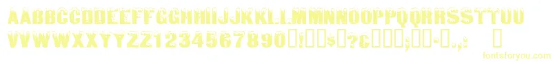 Icedisplaycapsssk Font – Yellow Fonts