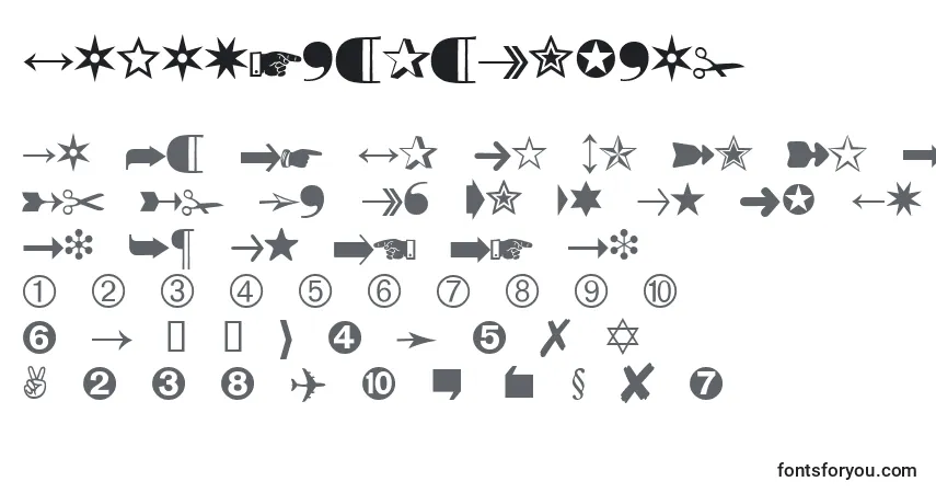 Schriftart DatasymbdbNormal – Alphabet, Zahlen, spezielle Symbole