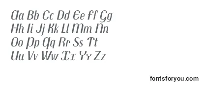 TrochutItalic Font