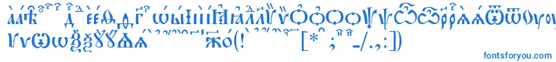 Fonte PochaevskKucs – fontes azuis